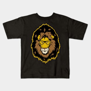 Lion Nerd Kids T-Shirt